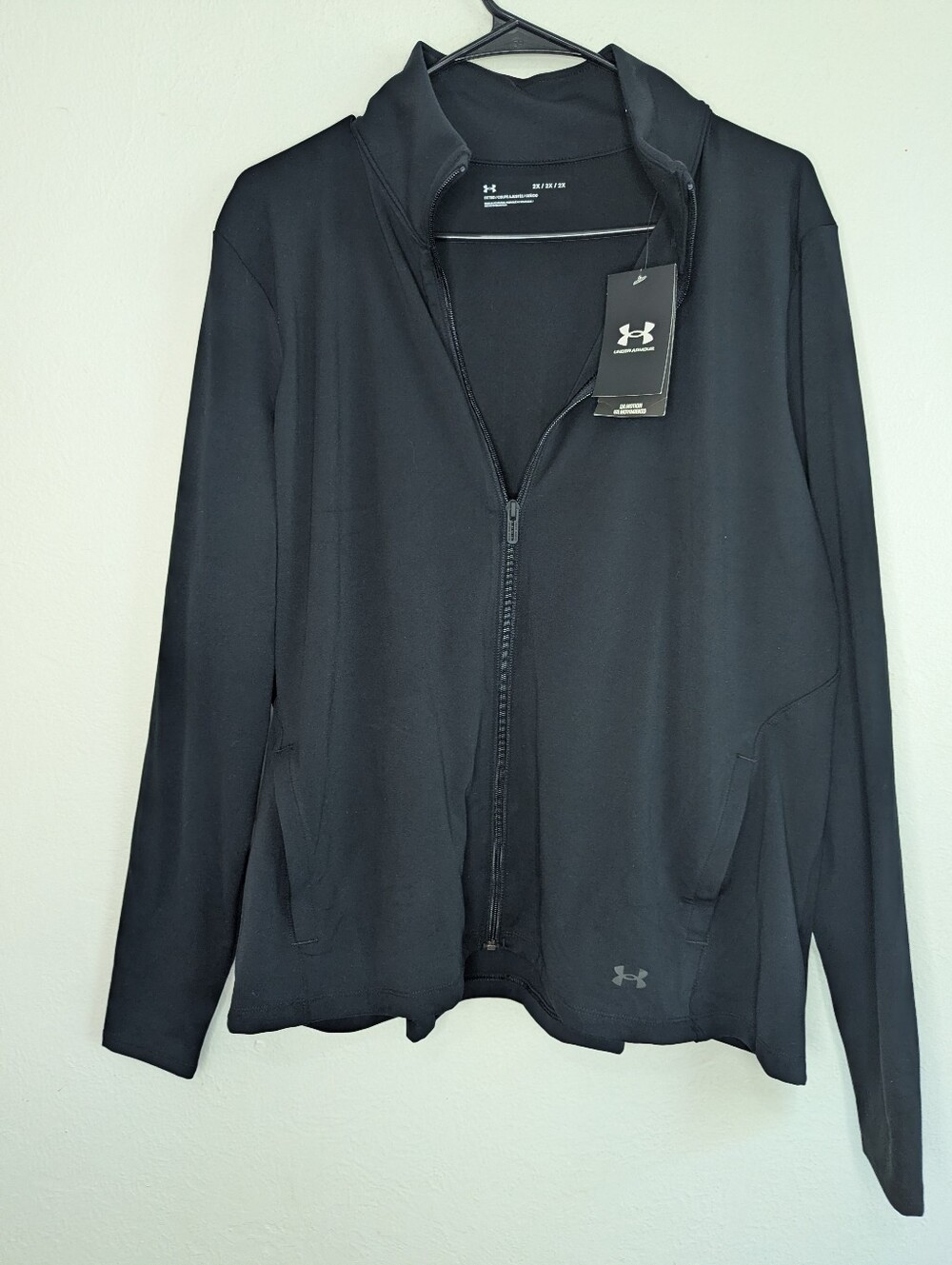 NWT Under Armour Motion Zip Up Jacket Women's Size 2X
